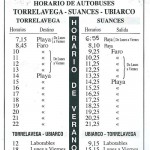 Horarios de Autobuses Casanova Torrelavega Suances verano 2014-2015